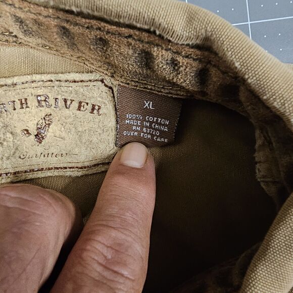 North River Shooting Shirt XL Hunting Outdoors Grunge Cosplay Distressed Y2K - Picture 10 of 16